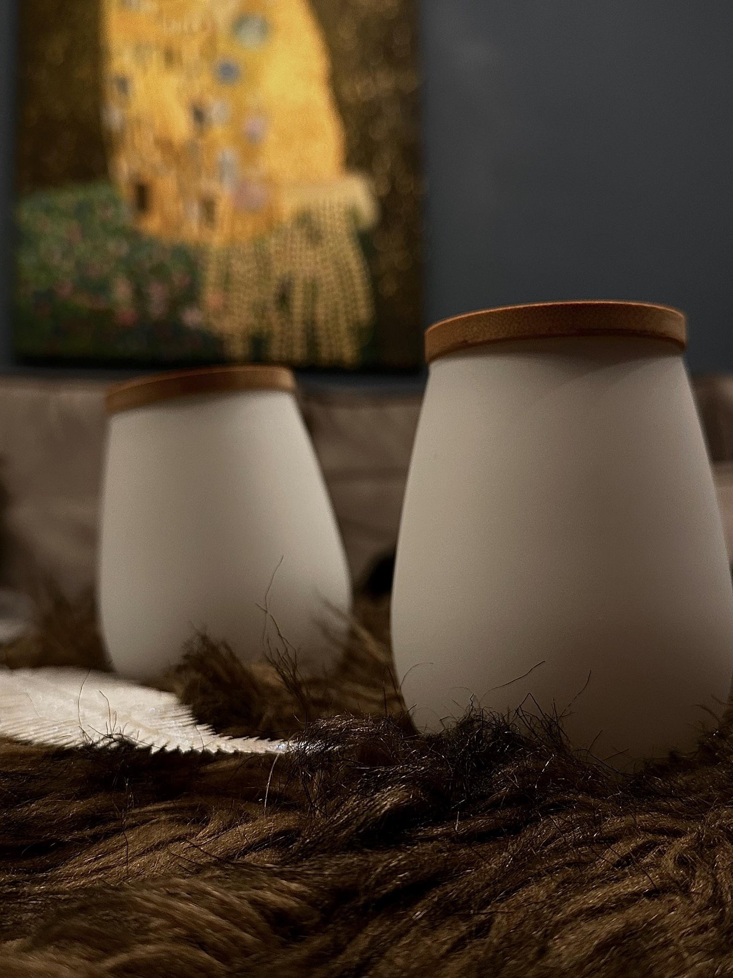Pure Serenity: Simple White Smooth Soy Candle