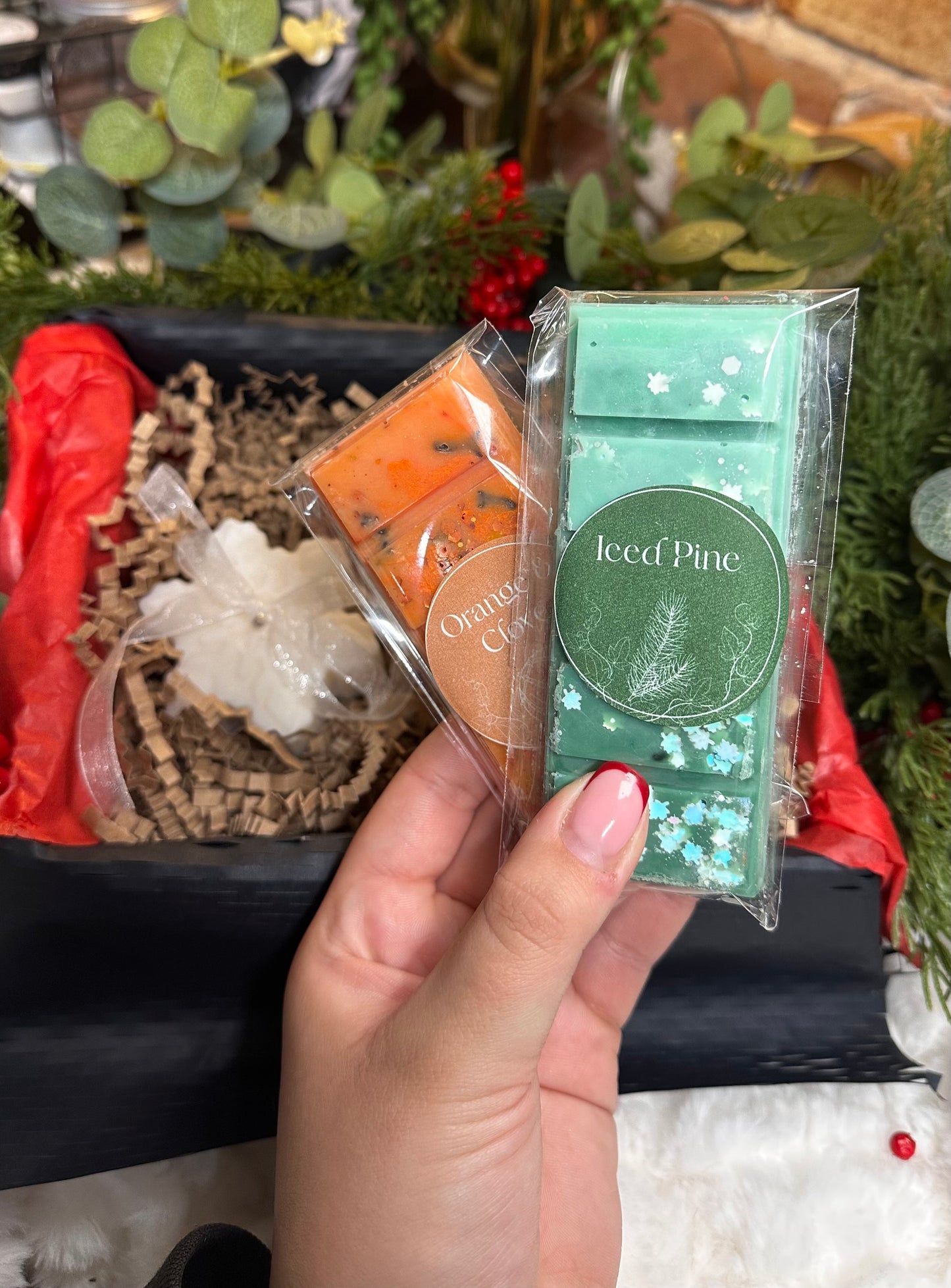 π Christmas Candle & Wax Melt Gift Box