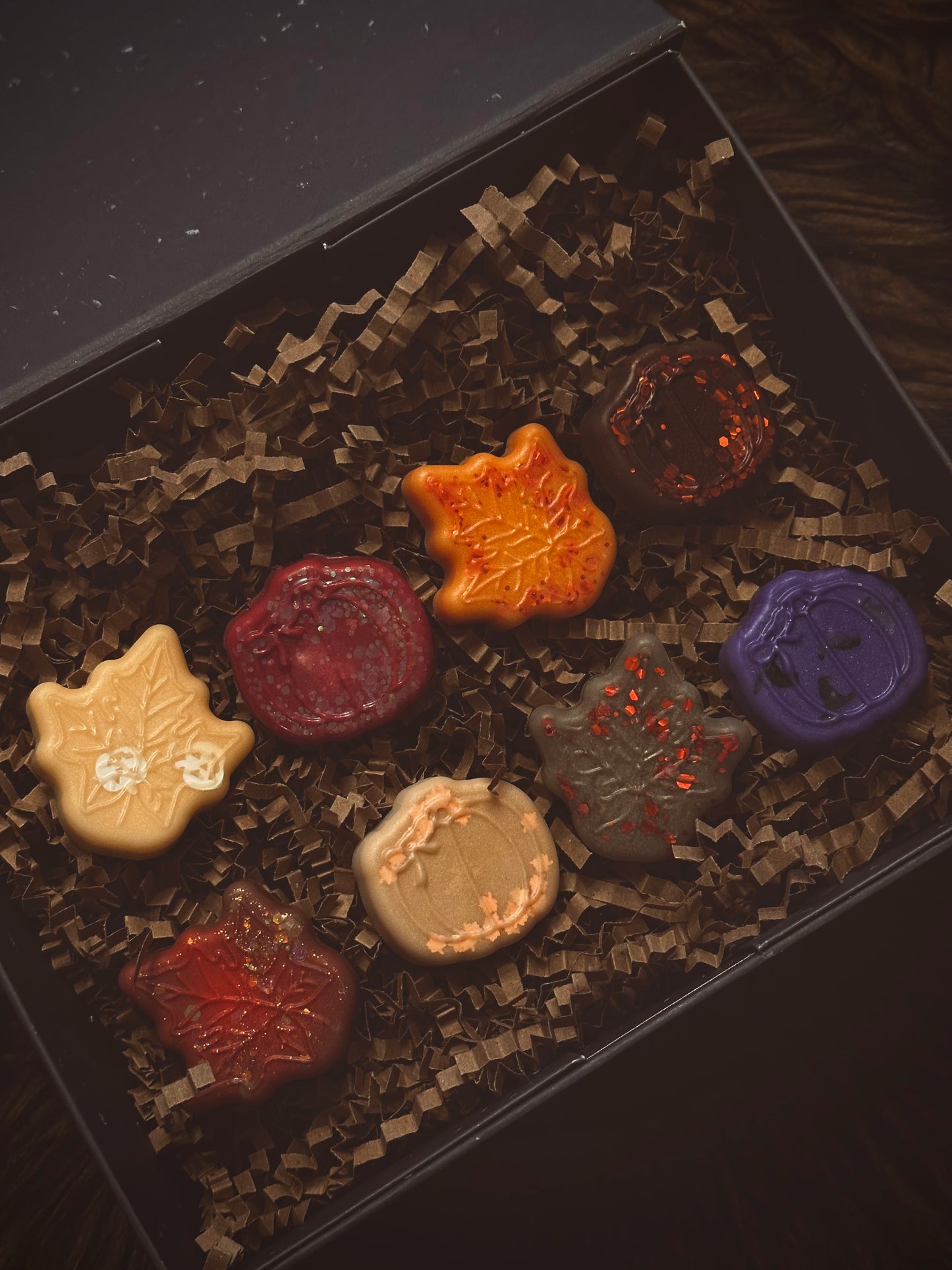 Whispers of Autumn Wax Melt Sample Box π