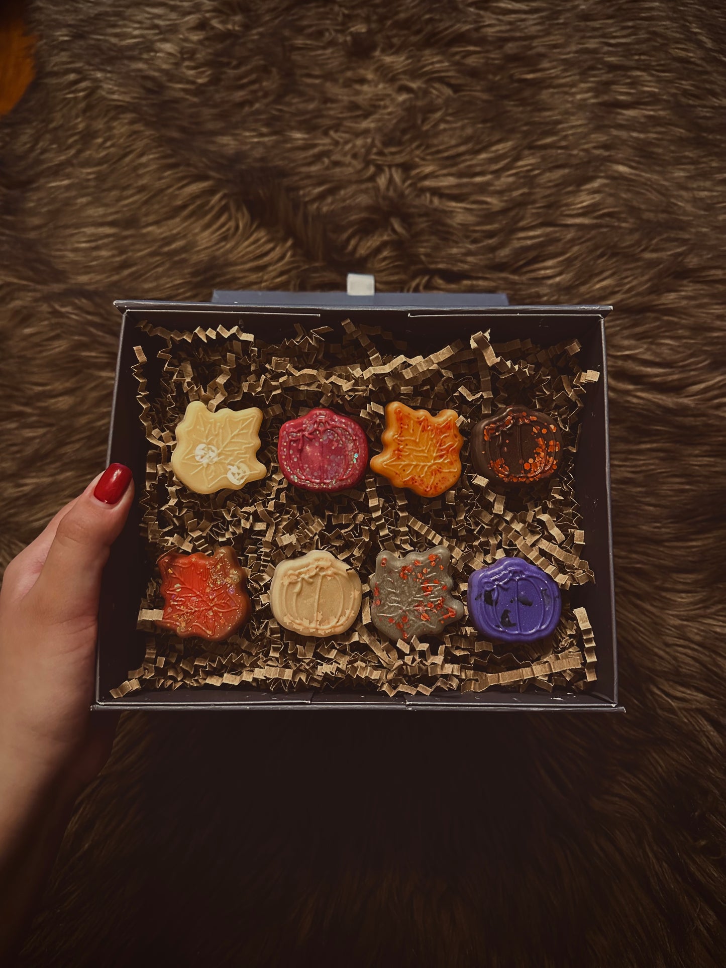 Whispers of Autumn Wax Melt Sample Box π