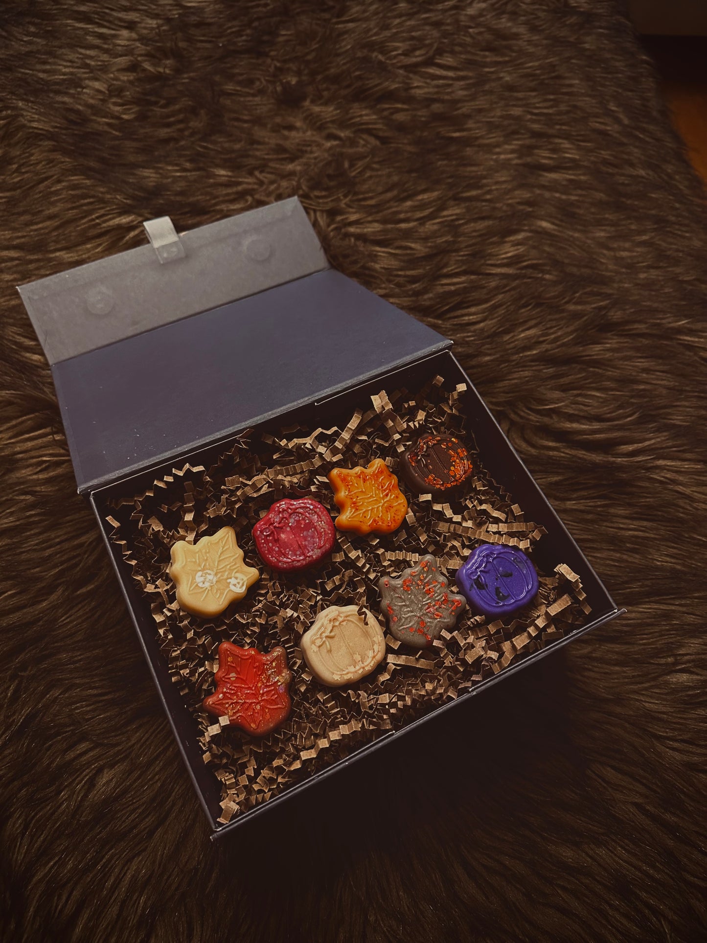 Whispers of Autumn Wax Melt Sample Box π