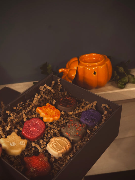 Whispers of Autumn Wax Melt Sample Box π