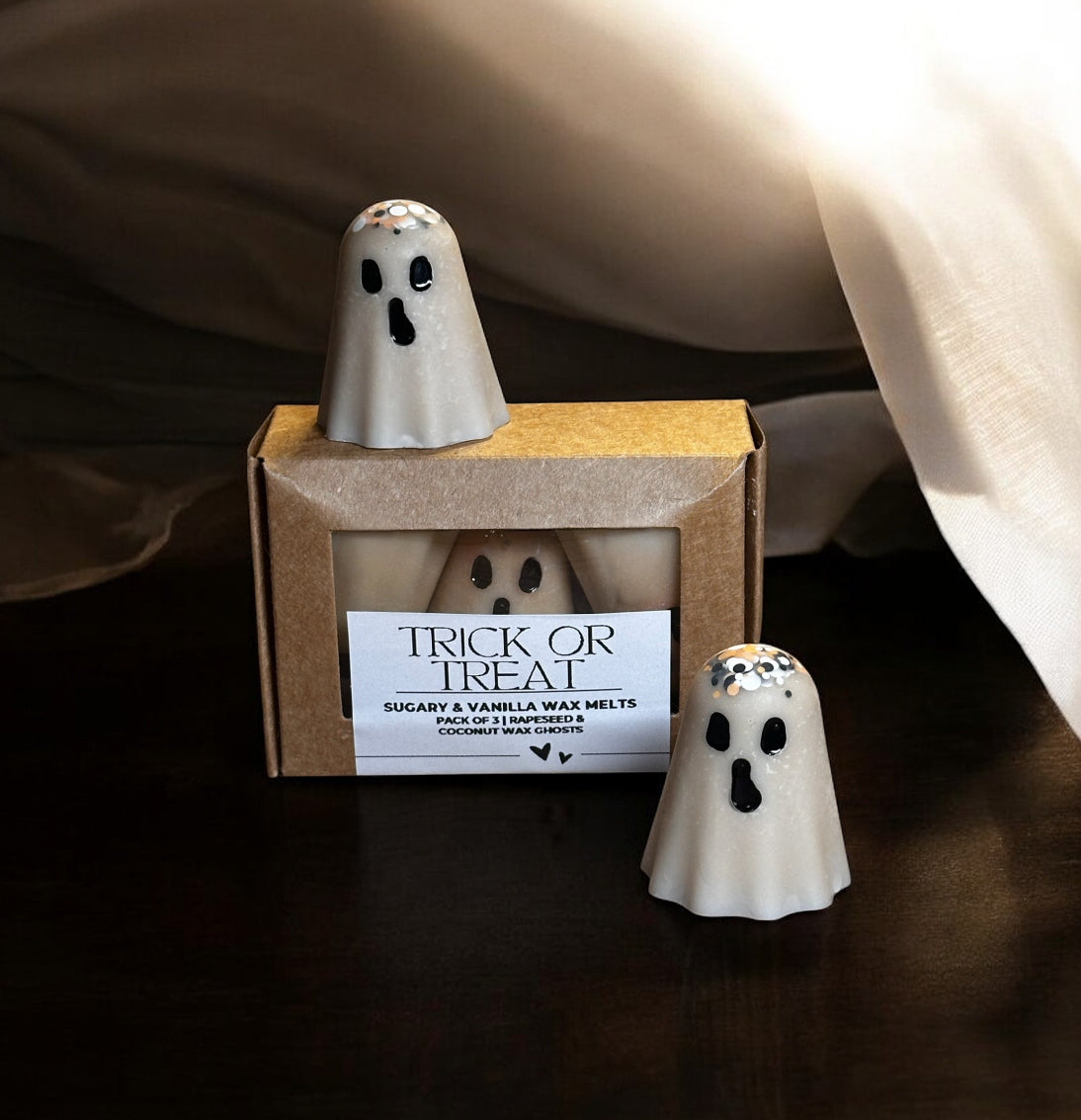👻 Halloween Ghost Wax Melts (Boxes of 3)