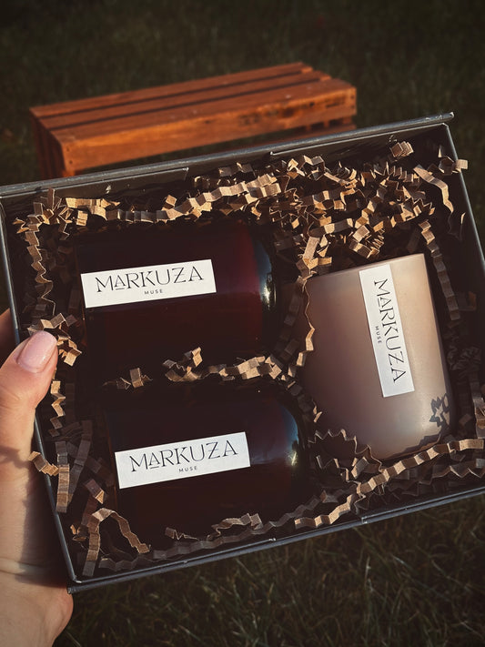 The Autumn Trio – Seasonal Candle Collection
