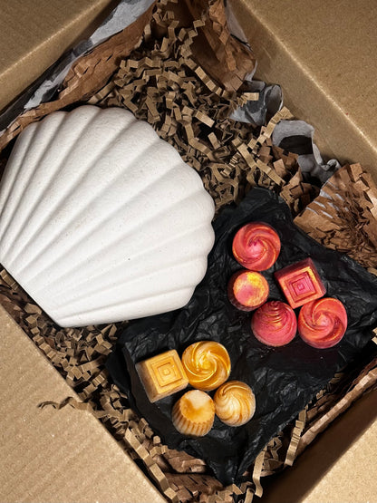 🕯️ The Shell Melt Box – Sweet & Gourmand Edition 🍬