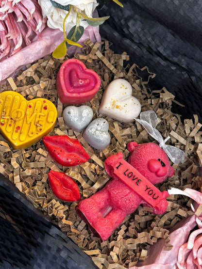 Valentine’s Bear Candle & Wax Melt Gift Set