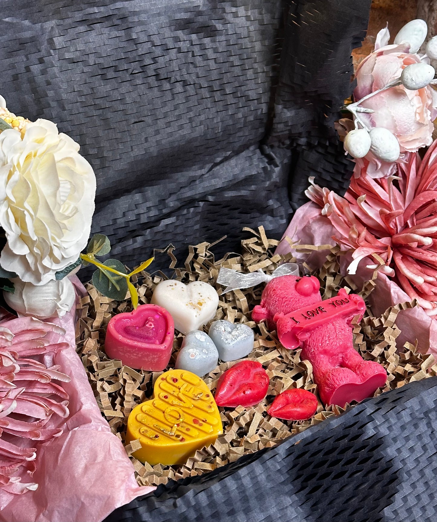 Valentine’s Bear Candle & Wax Melt Gift Set