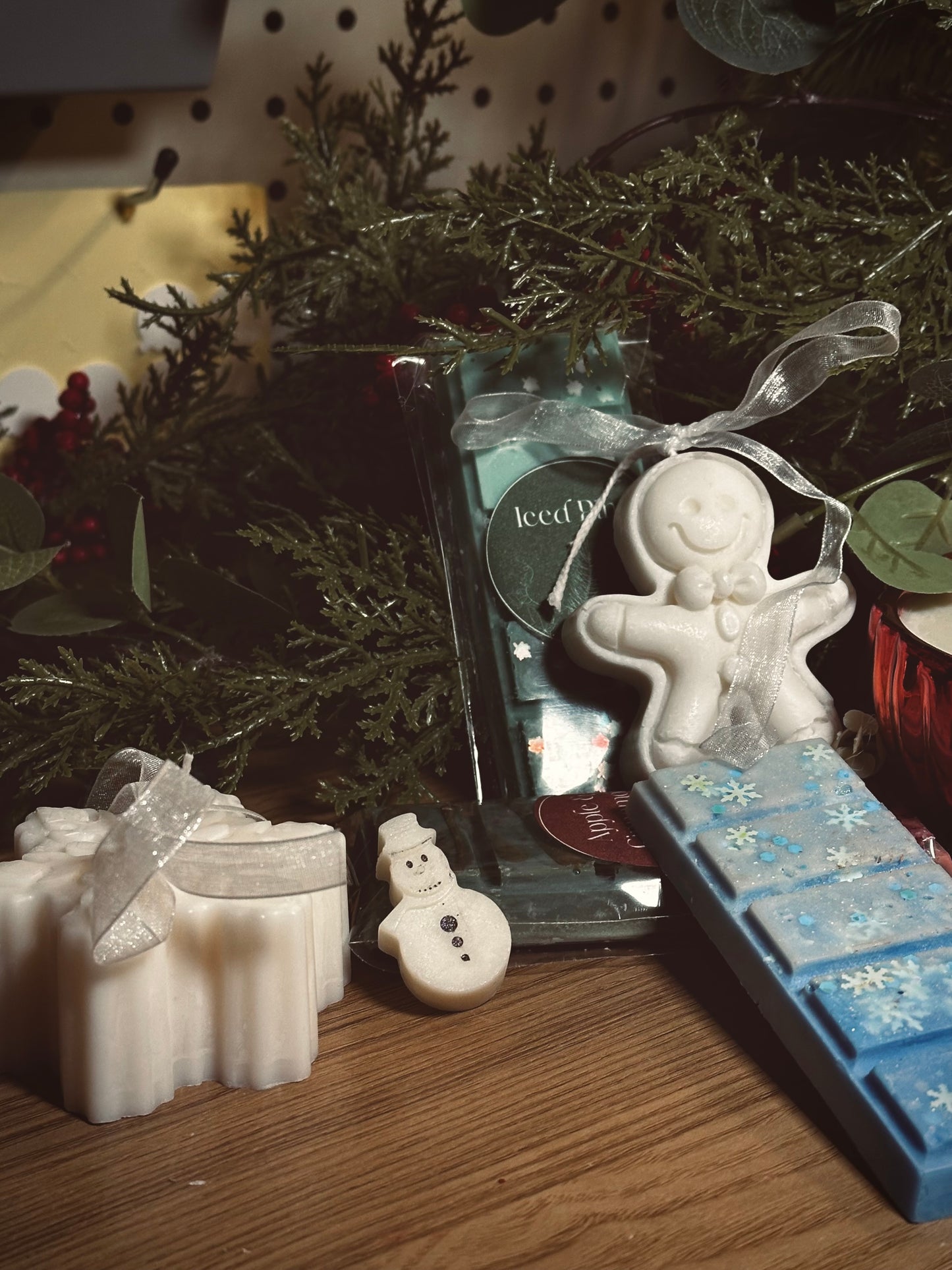 🍪 Little Gingerbread Man Candle | Unscented Christmas Candle