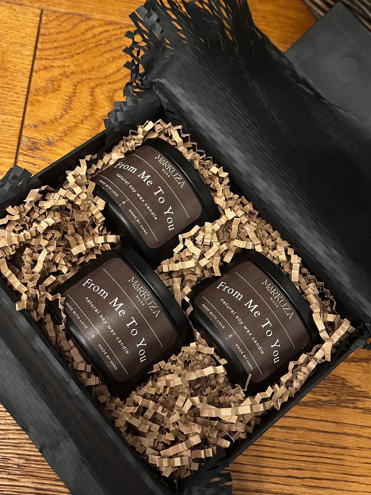 From Me to You – Curated Candle Trio