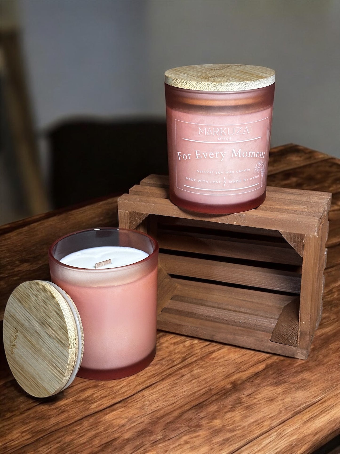 For Every Moment – Crackling Wood Wick Candle