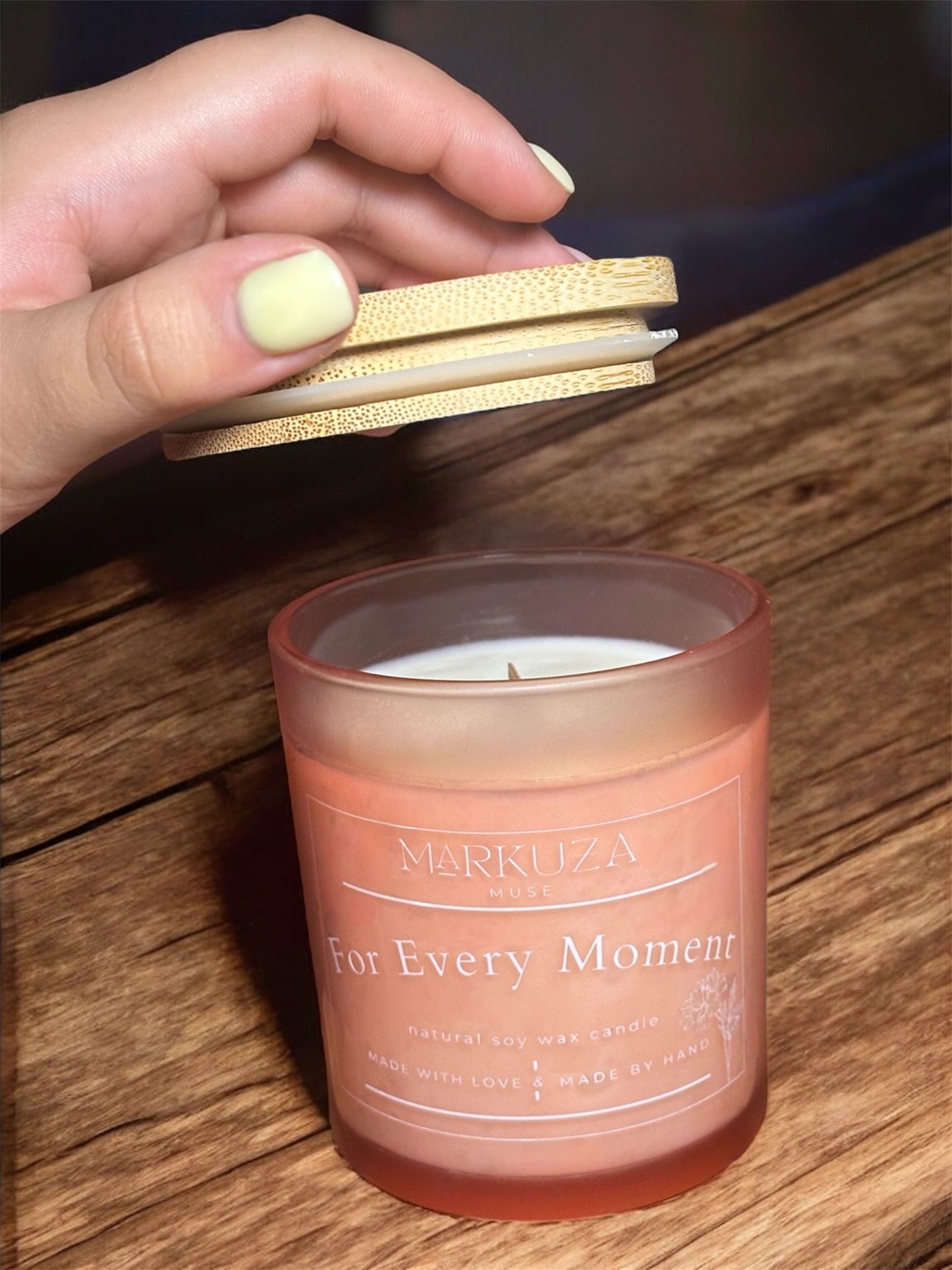 For Every Moment – Crackling Wood Wick Candle
