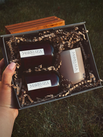 The Autumn Trio – Seasonal Candle Collection