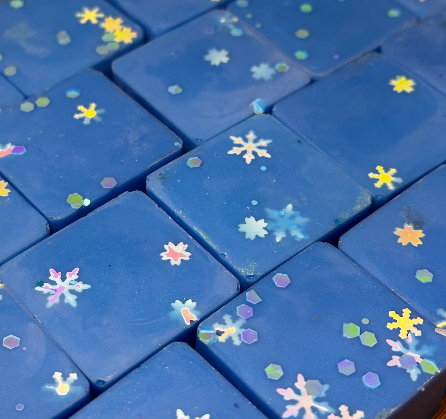 Fresh and Clean Square Wax Melts - Pack of 6