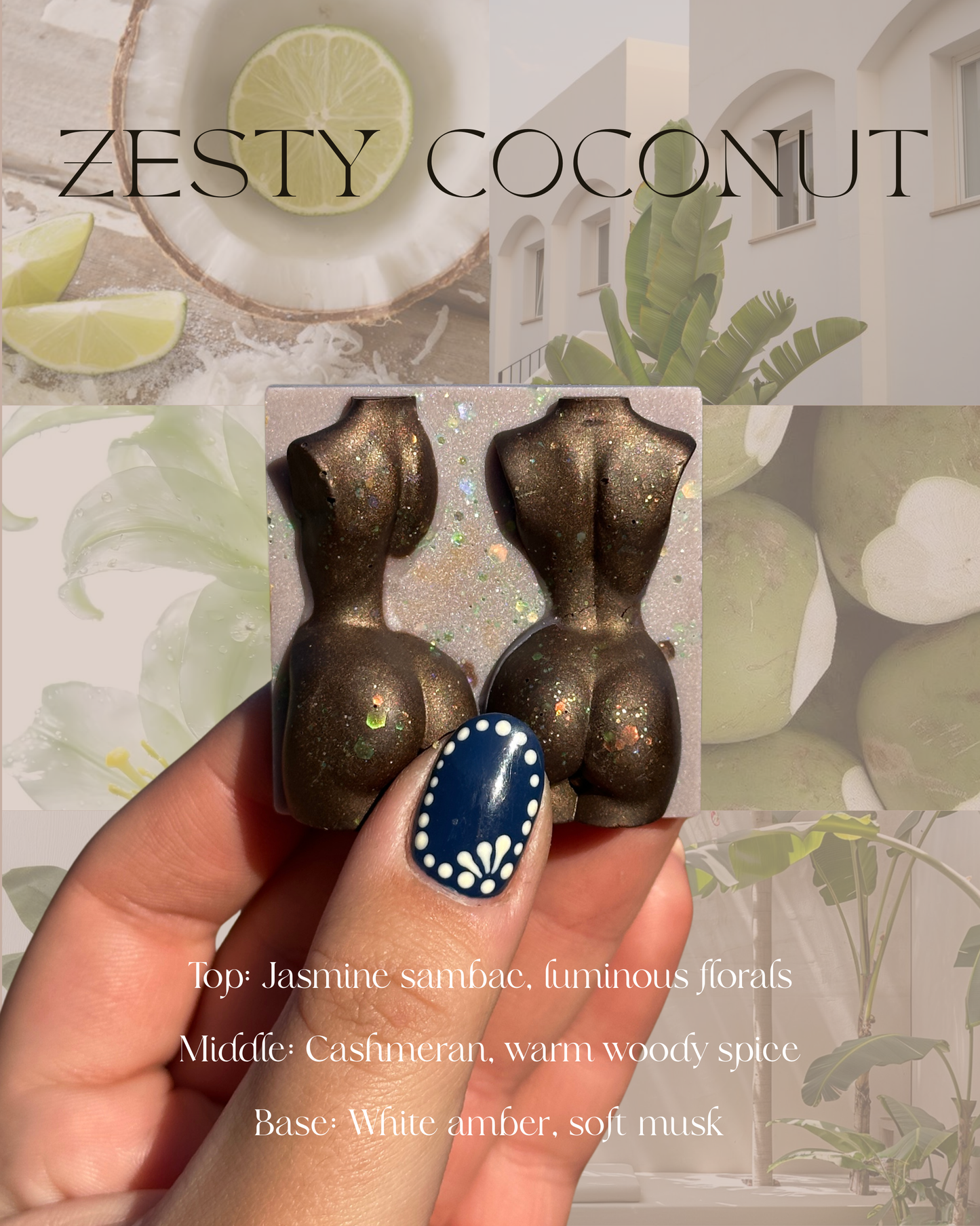Zesty Coconut Body Melt 🥥🍋