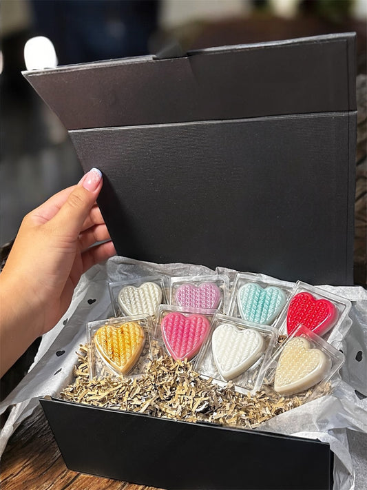 🌟 Bestselling Heart Wax Melt Sample Box 🌟