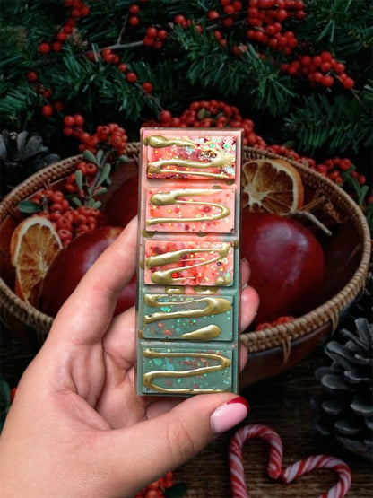 🎄 Christmas Wax Melt Snapbars | Hand poured Festive Scents