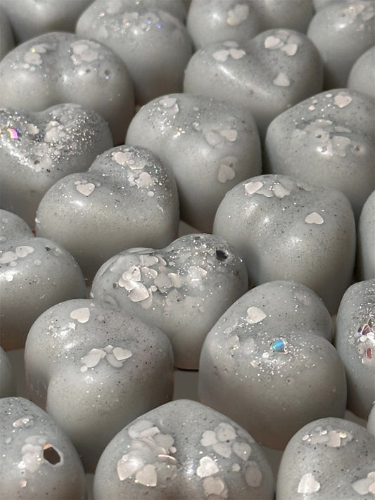 Iron Heart – Grey Heart Wax Melts