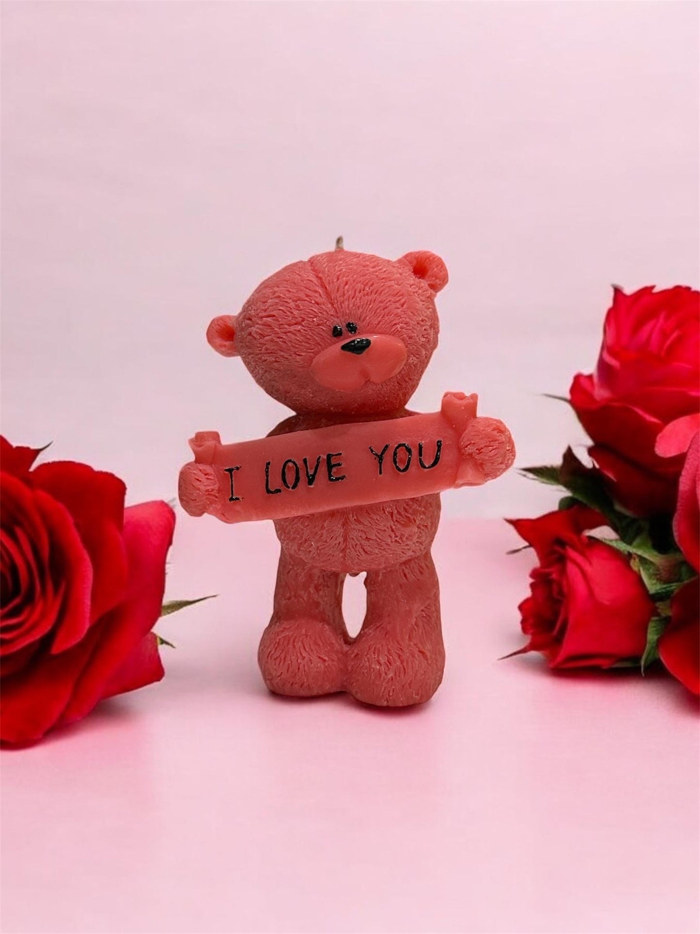 Candle Bear – “I Love You” Gift Candle